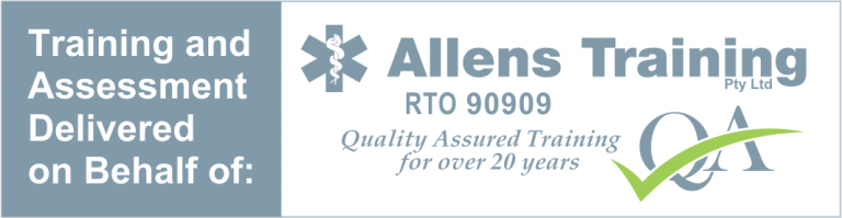 Allens Training Pty Ltd (RTO 90909) delivers nationally recognised First Aid and Health and Safety training to businesses and students throughout Australia.